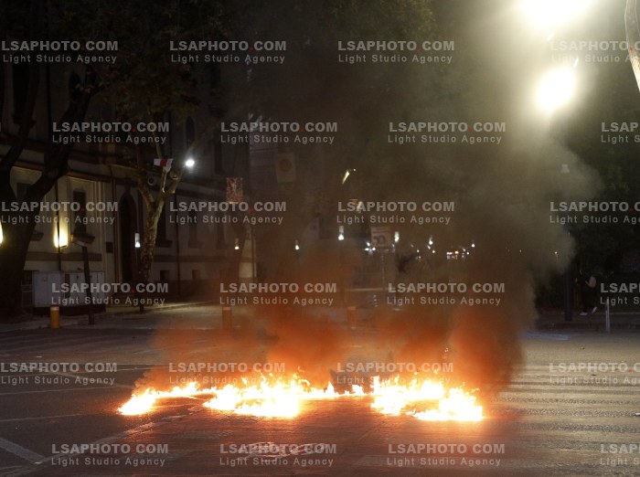 Dita e Shtate e Protestes se Thirrur nga Studentet ne Tirane
