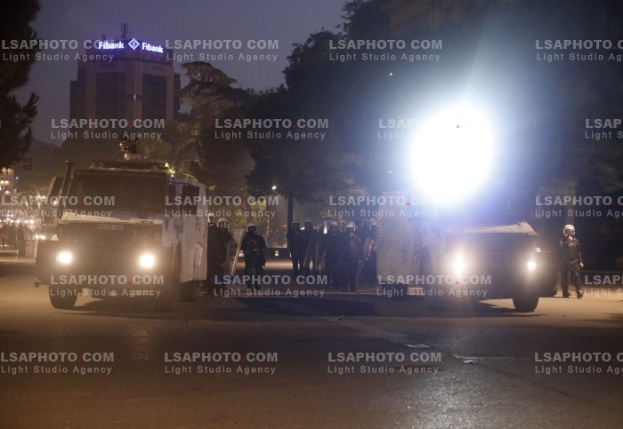 Dita e Shtate e Protestes se Thirrur nga Studentet ne Tirane