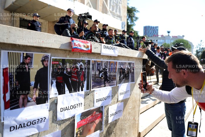 Dita e Tete e Protestes se Thirrur nga Studentet ne Tirane