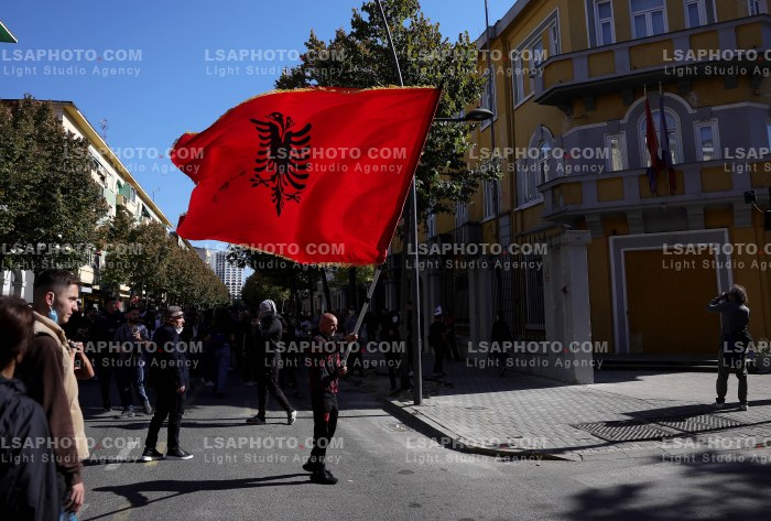 Dita e Tete e Protestes se Thirrur nga Studentet ne Tirane