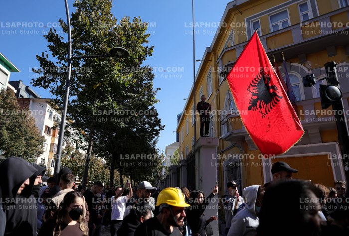 Dita e Tete e Protestes se Thirrur nga Studentet ne Tirane