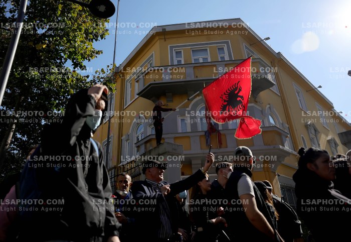 Dita e Tete e Protestes se Thirrur nga Studentet ne Tirane