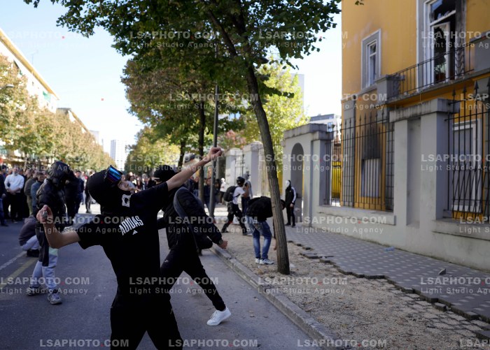 Dita e Tete e Protestes se Thirrur nga Studentet ne Tirane