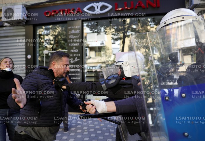 Dita e Tete e Protestes se Thirrur nga Studentet ne Tirane