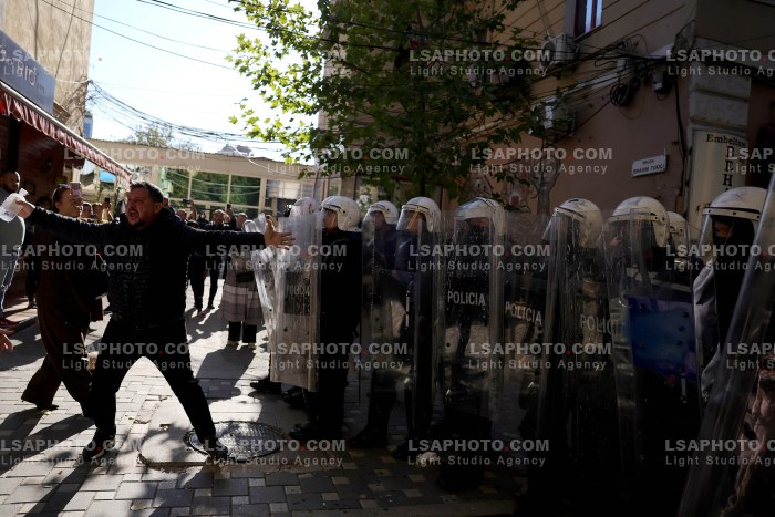 Dita e Tete e Protestes se Thirrur nga Studentet ne Tirane