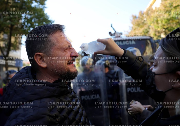 Dita e Tete e Protestes se Thirrur nga Studentet ne Tirane