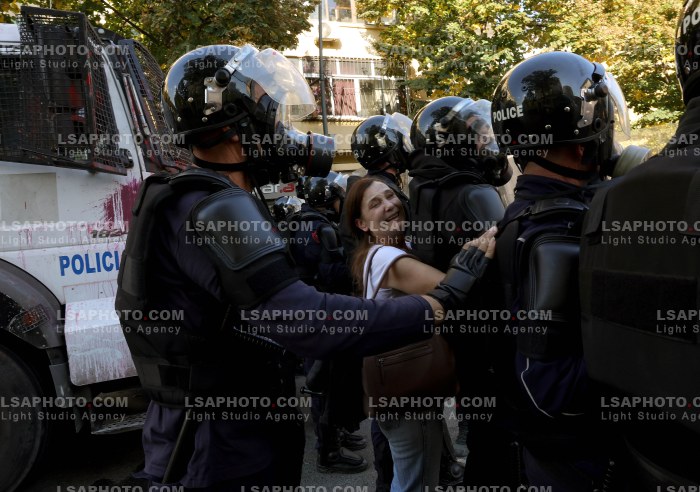 Dita e Tete e Protestes se Thirrur nga Studentet ne Tirane