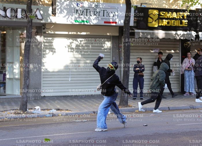 Dita e Tete e Protestes se Thirrur nga Studentet ne Tirane