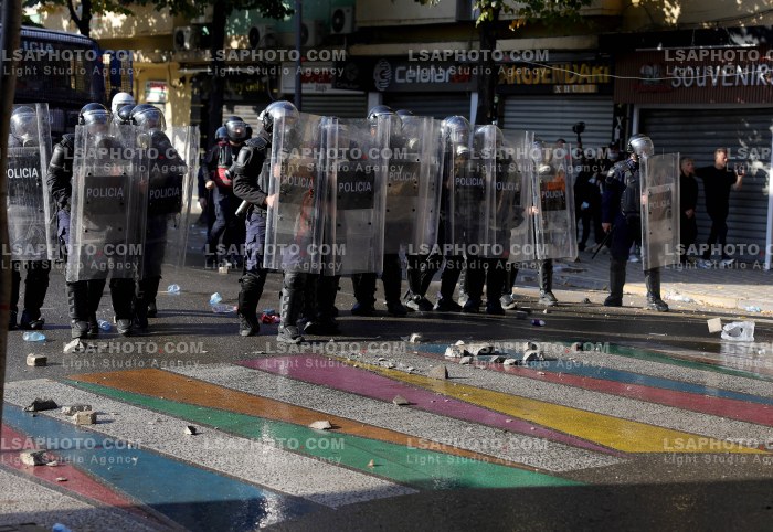 Dita e Tete e Protestes se Thirrur nga Studentet ne Tirane