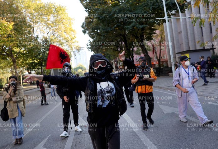 Dita e Tete e Protestes se Thirrur nga Studentet ne Tirane