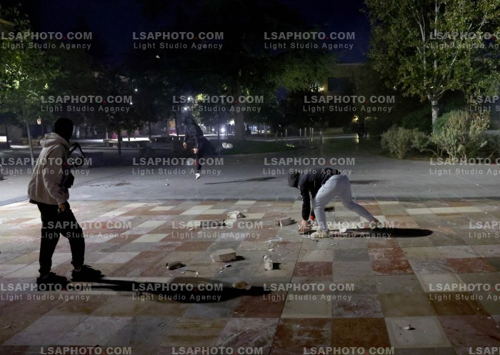 Dita e Tete e Protestes se Thirrur nga Studentet ne Tirane