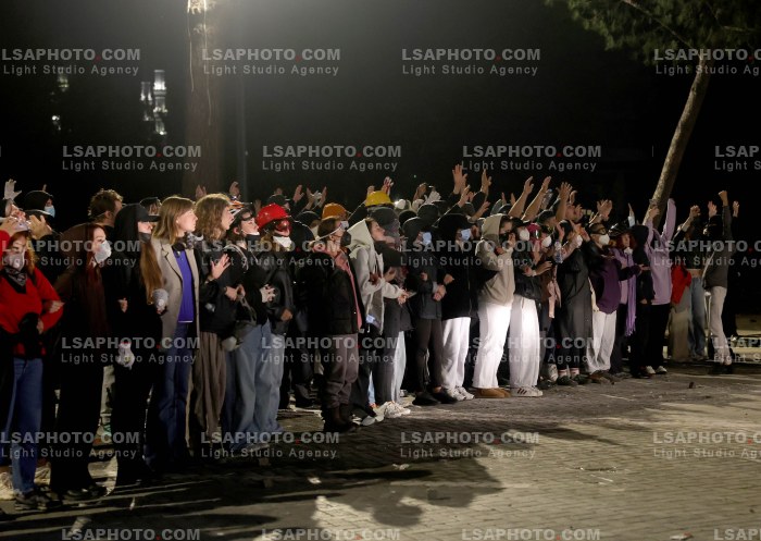 Dita e Tete e Protestes se Thirrur nga Studentet ne Tirane