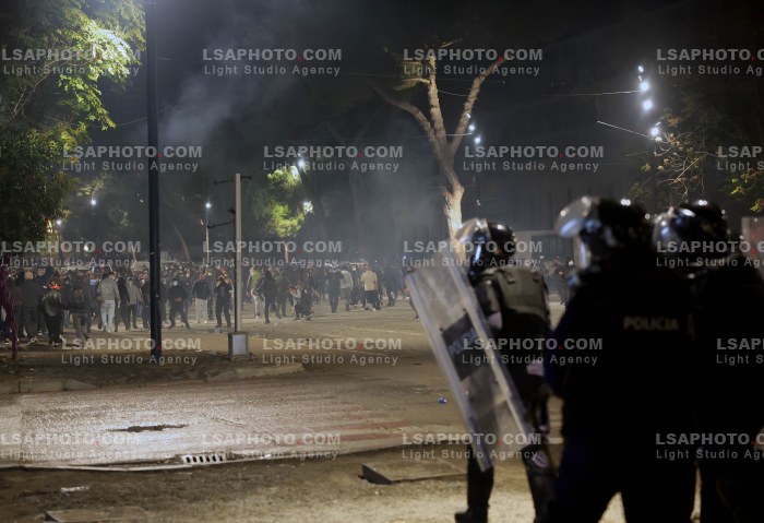 Dita e Tete e Protestes se Thirrur nga Studentet ne Tirane