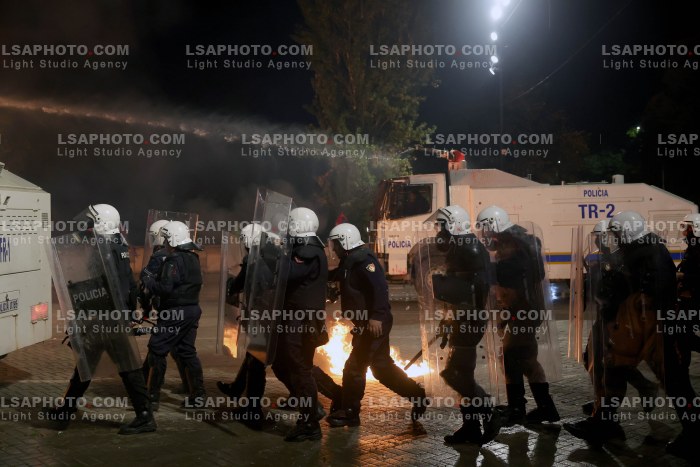 Dita e Tete e Protestes se Thirrur nga Studentet ne Tirane