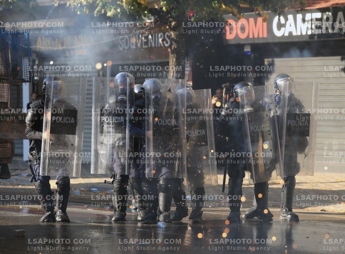Dita e Tete e Protestes se Thirrur nga Studentet ne Tirane
