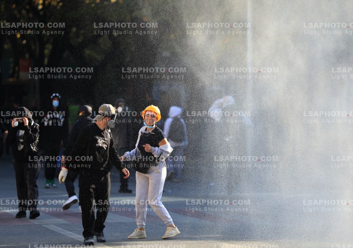 Dita e Tete e Protestes se Thirrur nga Studentet ne Tirane