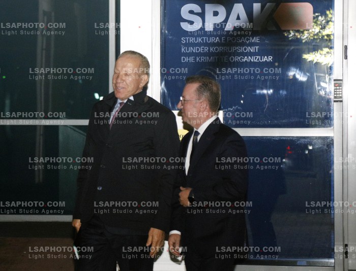 Businessman Behgjet Pacolli in SPAK