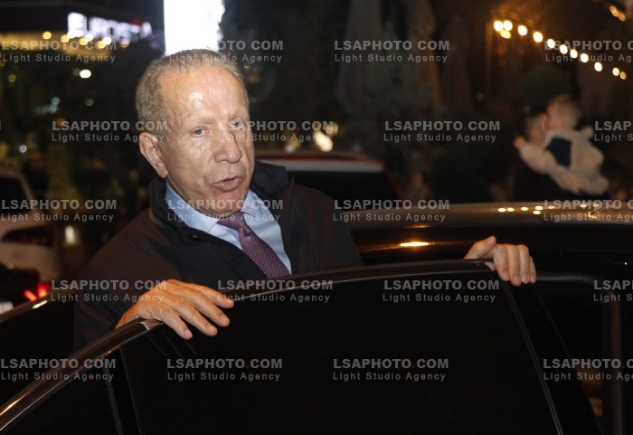 Businessman Behgjet Pacolli in SPAK