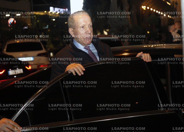 Businessman Behgjet Pacolli in SPAK